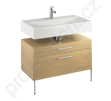 Quattro skříňka pod umyvadlu 90cm,sv.dub