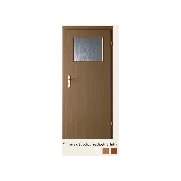 dveře vnitřní PORTA DOORS MINIMAX 1/3 SKLO